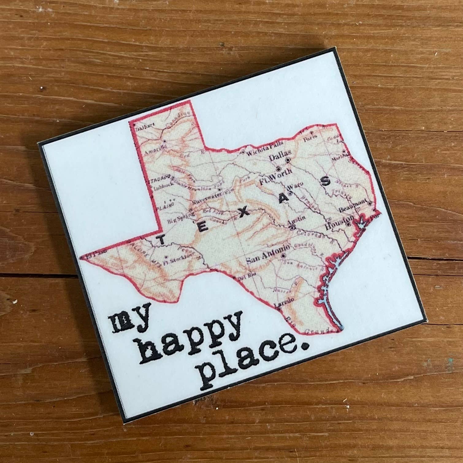 Texas Map Magnets and Key Chains