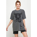 Vitage Graphic Tee Laser Cut