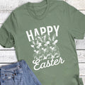 Easter Western Cow Bunnies Graphic Tee