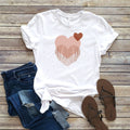 Boho Double Heart Tee | Sizes XS-2XL