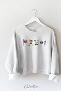 Patriotic Row Mid Graphic Sweatshirt