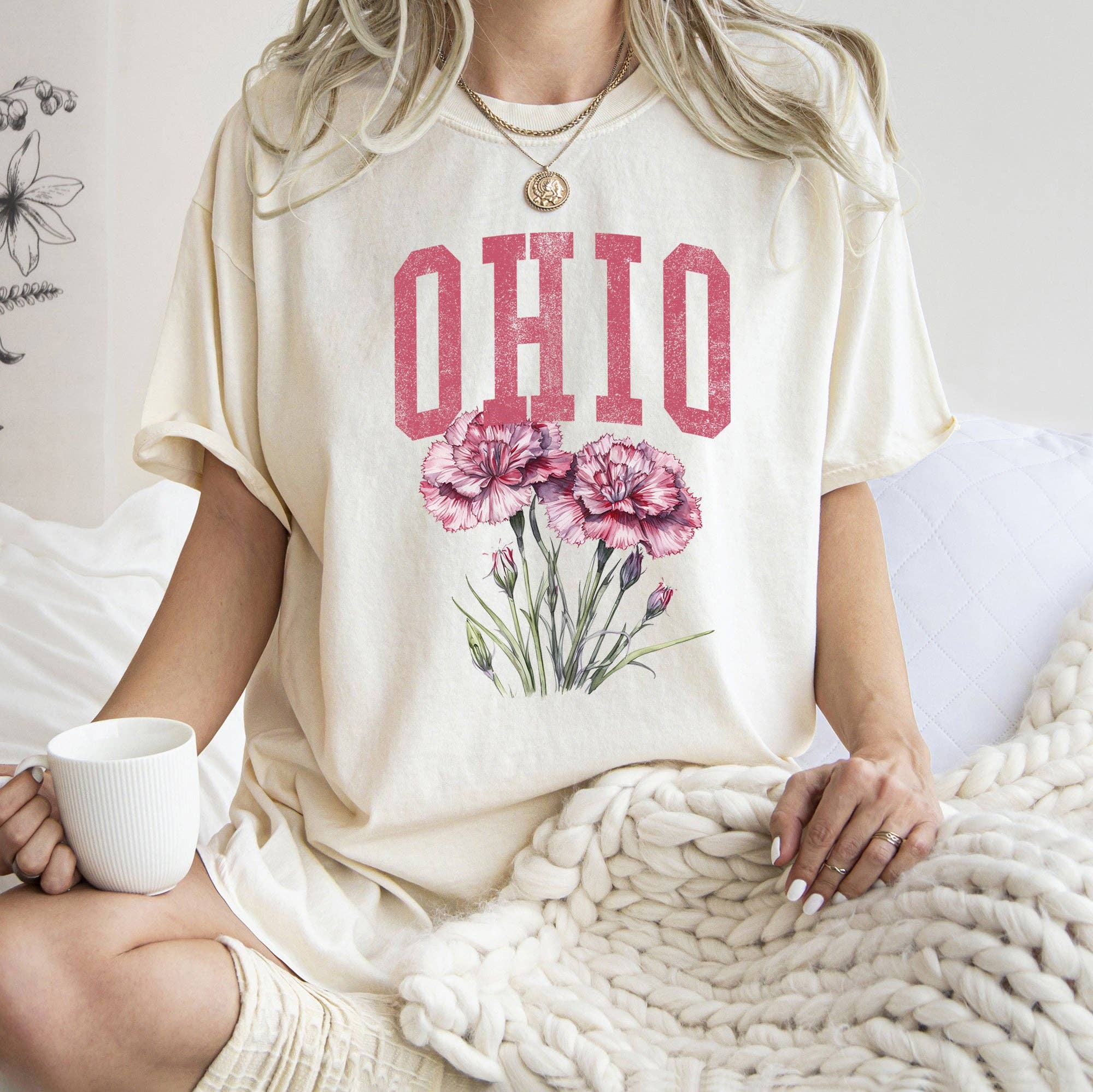 Ohio State Flower T-Shirt