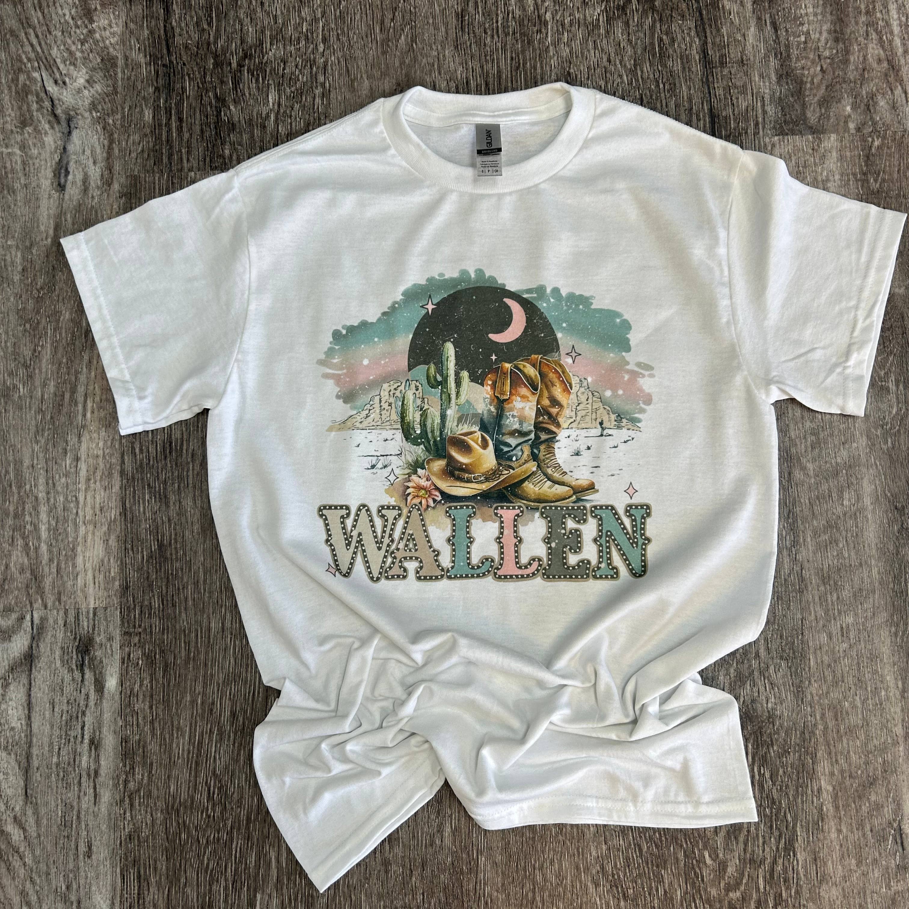 Wallen On White Tee