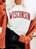 Wisconsin Puff Graphic Tshirts