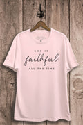 God Is Faithful Graphic Top