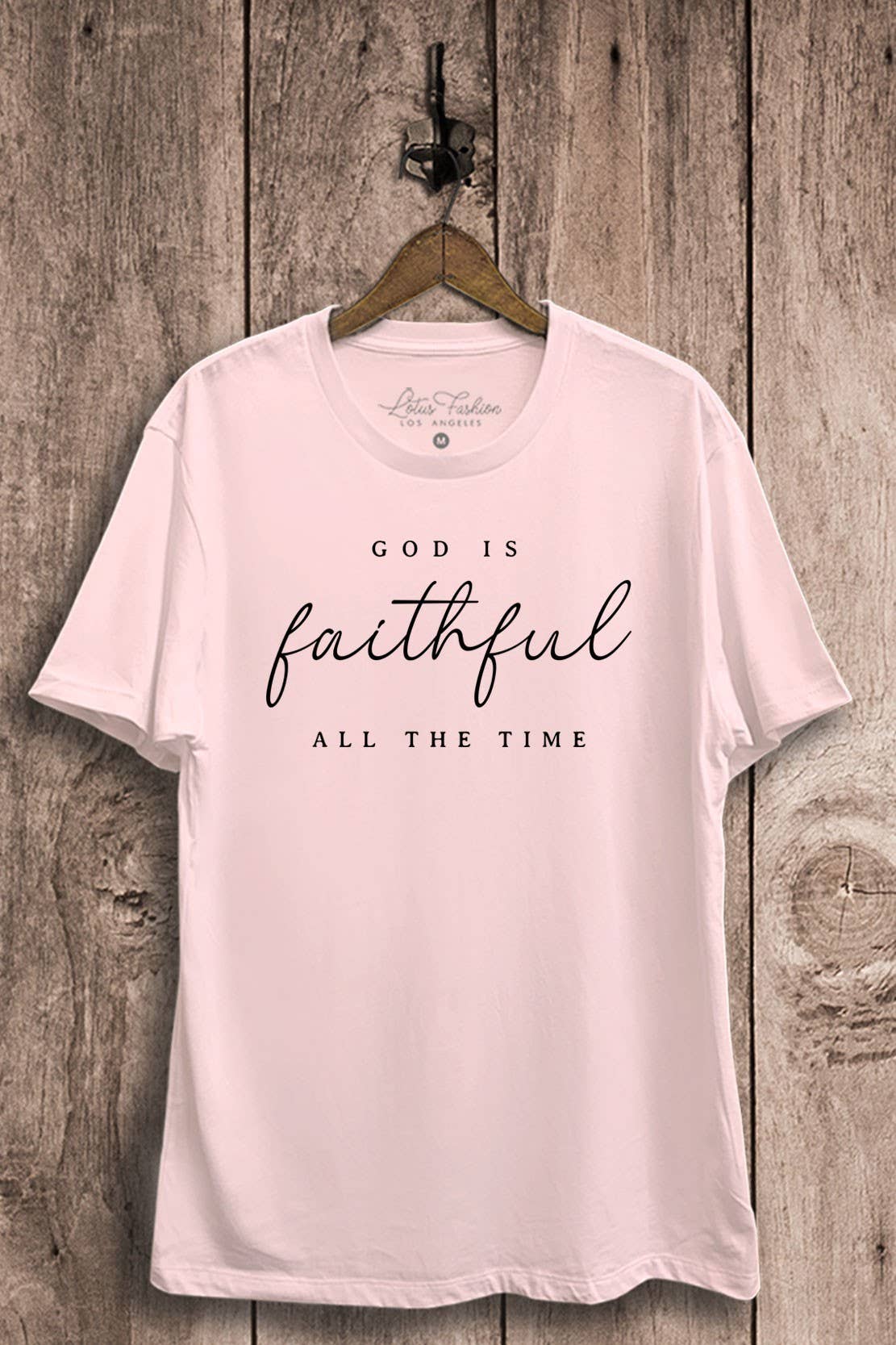 God Is Faithful Graphic Top