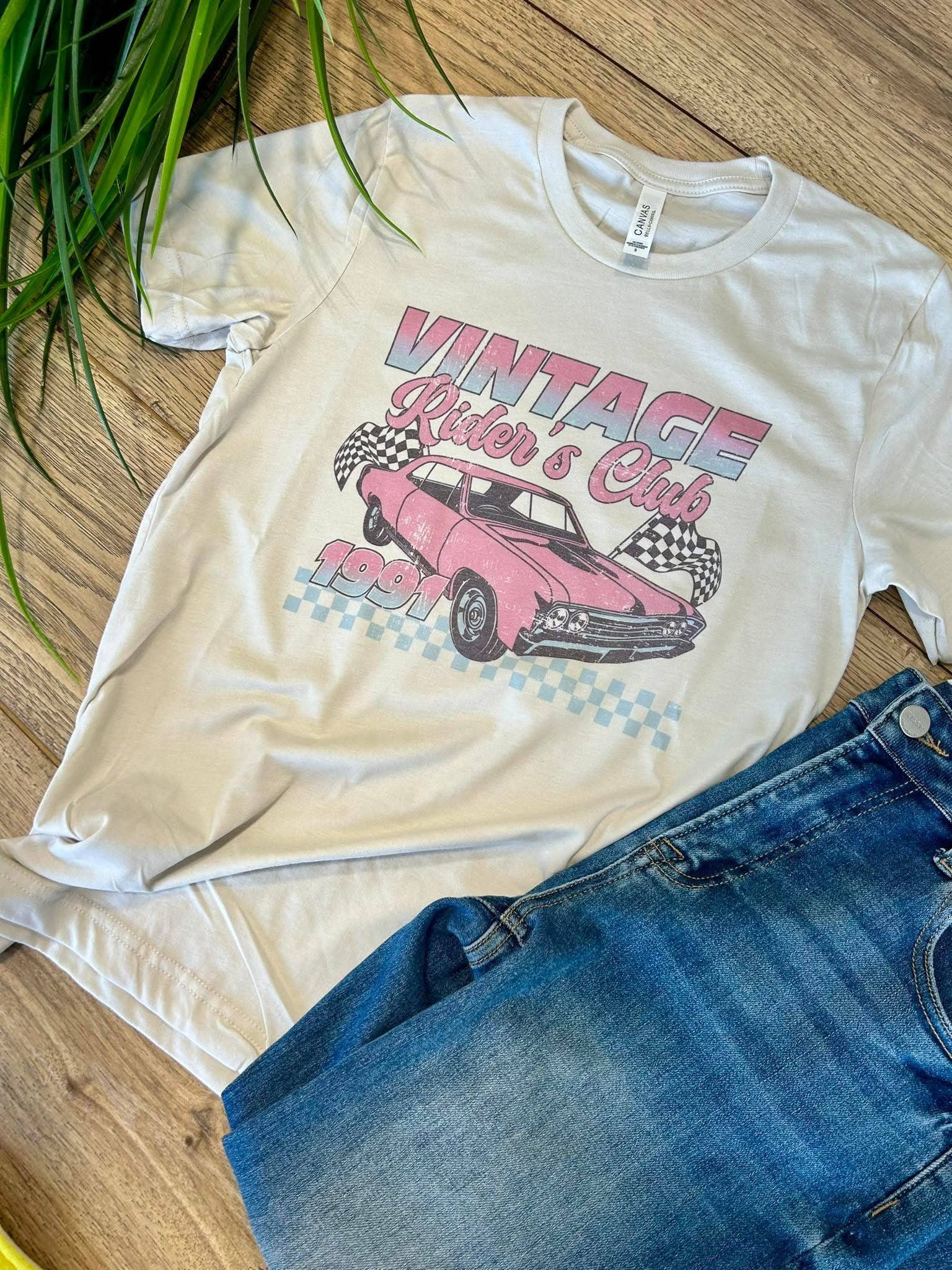 Vintage Car Graphic Tee