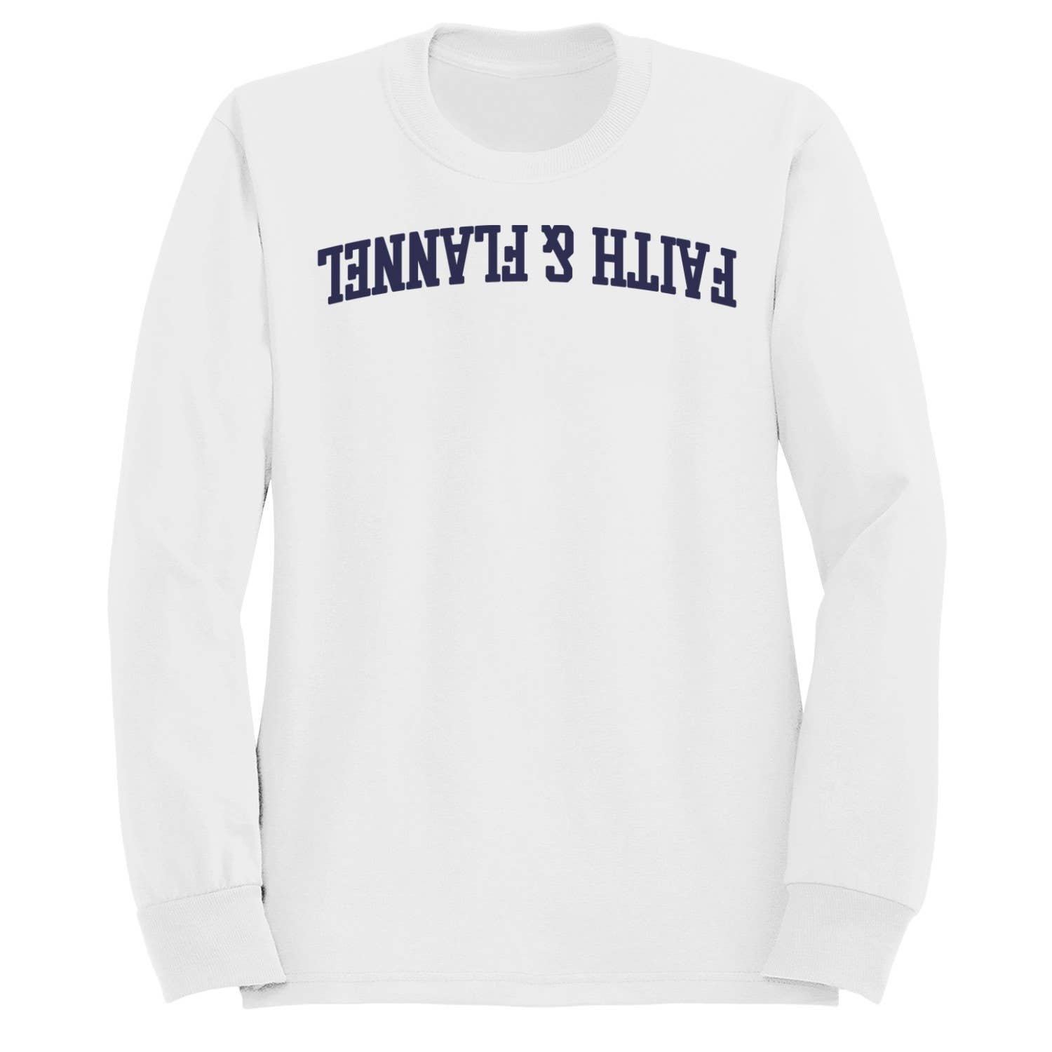 Faith & Flannel Retro Typography Women's Sweatshirt