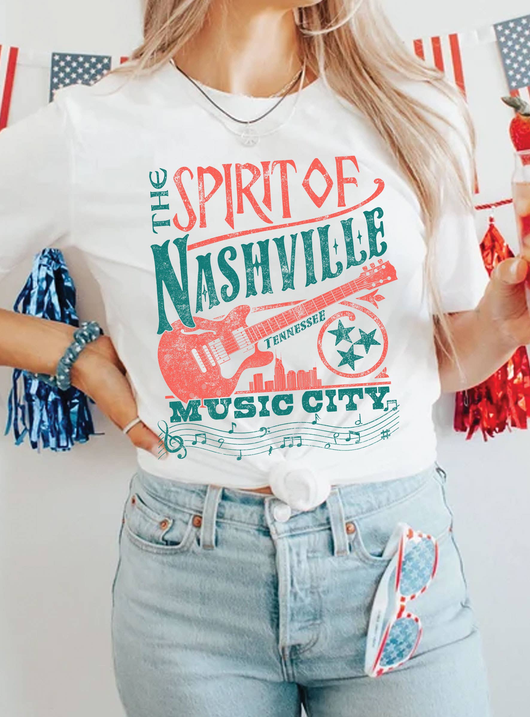 Spirit of Nashville Graphic Tshirts