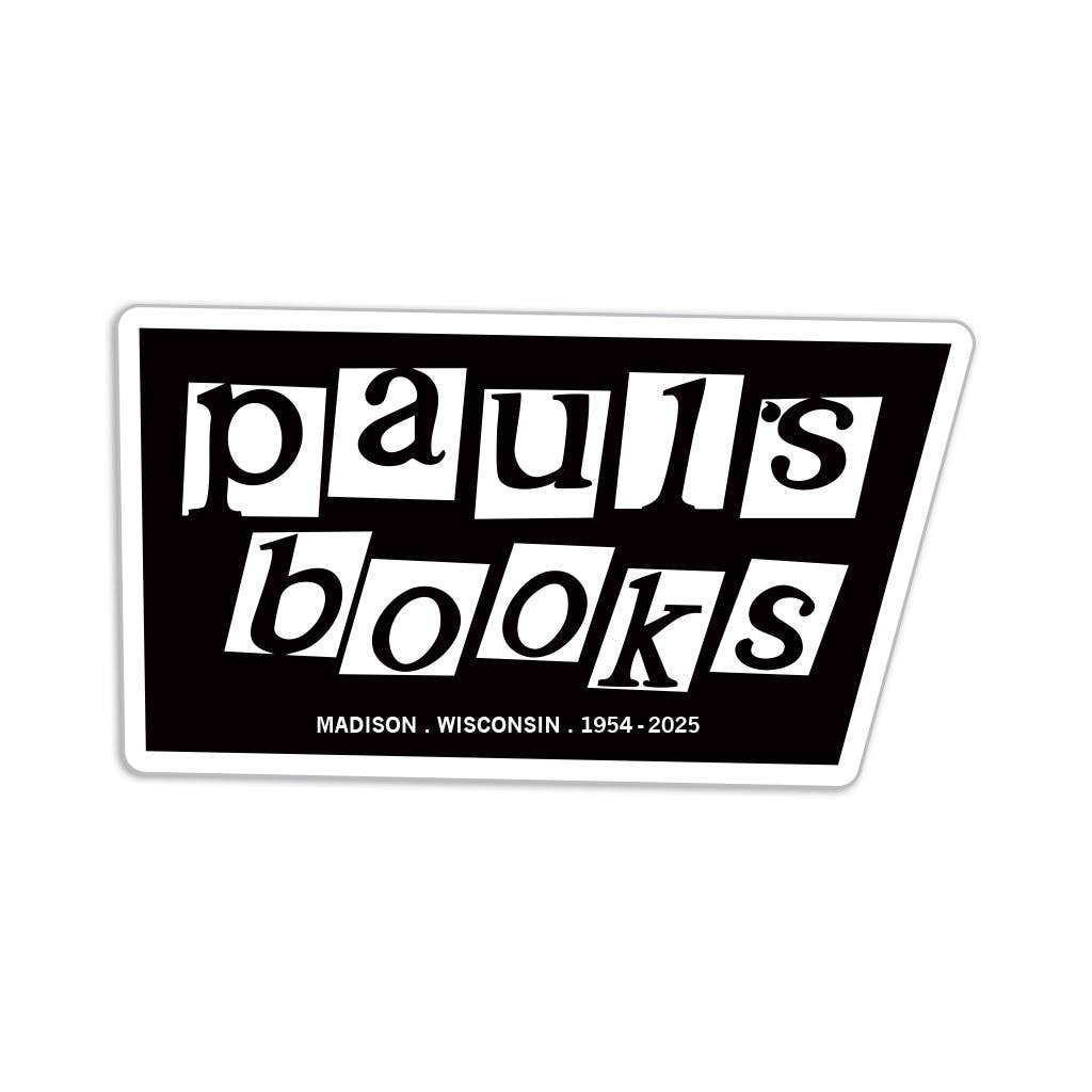 Paul's Books Logo Die-Cut Sticker