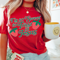Tis So Sweet To Trust in Jesus Retro Religious Graphic Tee