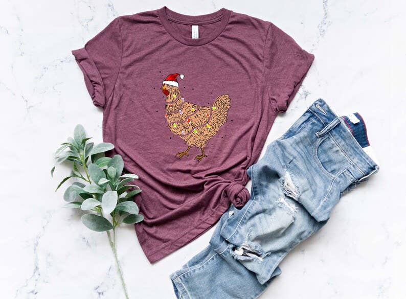 Christmas Chicken T-Shirt