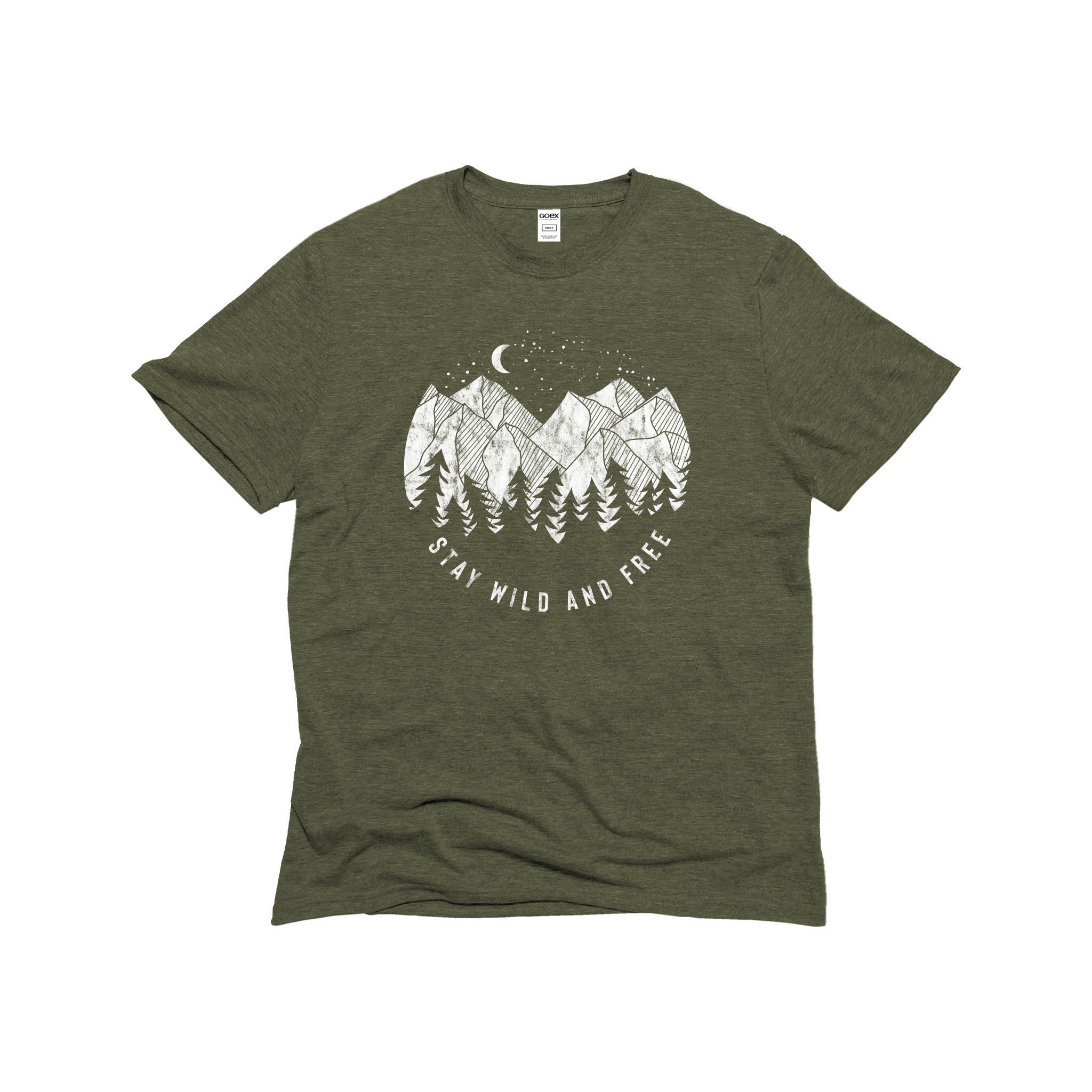 Wild and Free Unisex Graphic Tee 12pk