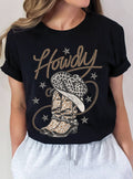 Howdy Boots Graphic Tshirts