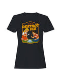 Ice Retro Science Fun Women's T-Shirt Black