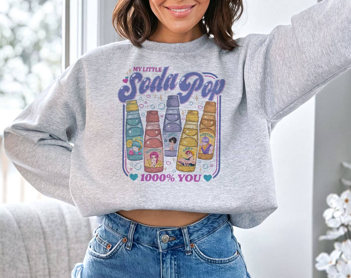 My Little Soda Pop Kpop Saja Demon Inspired Sweatshirt