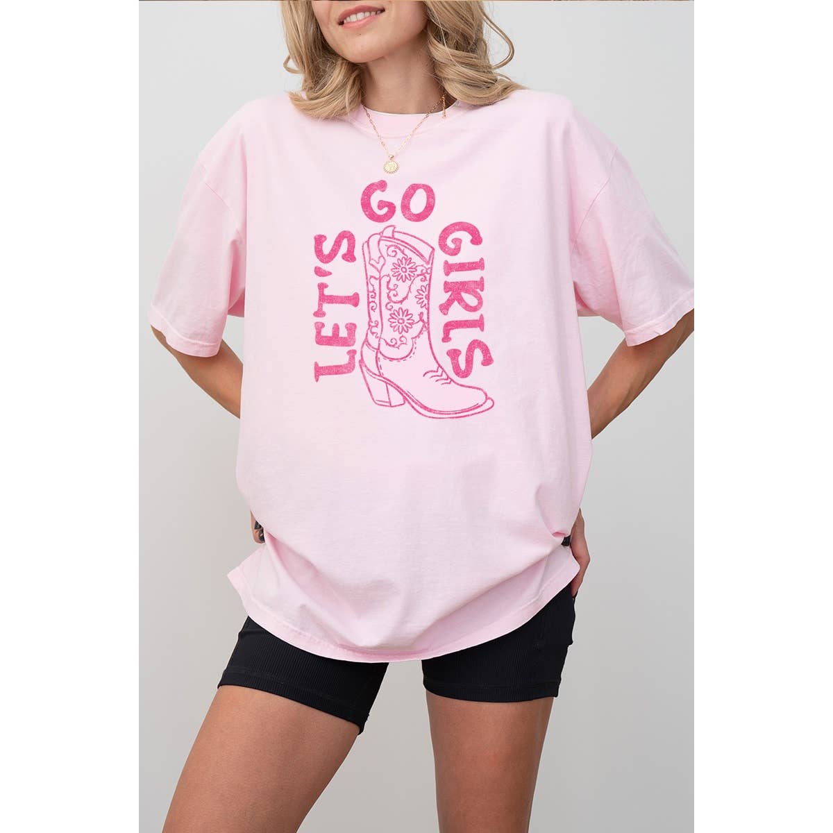 Western Vintage Graphic Oversized Tee