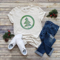 Minimal Christmas Tree Tee | Christmas | Sizes XS-2XL