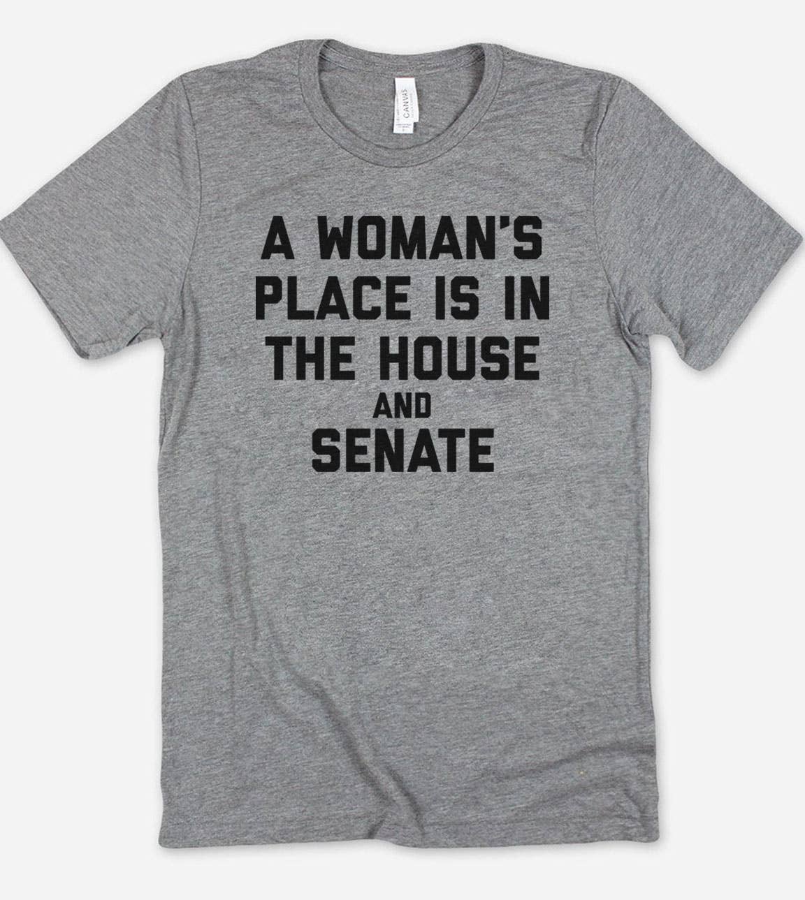 A Woman's Place - Feminism Equal Rights Girl Power T-Shirt