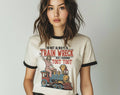 I'm Not Always A Train Wreck Funny Retro Ringer Shirt