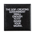 Gop Vagina Metal Magnet