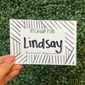 Pickup Stickers: Abstract Lines