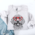 Goldendoodle, Pet, Dog Breed, Valentine's Sweatshirt