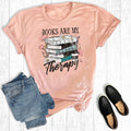 Boho Books Are My Therapy Graphic Tee