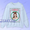 Ningning's Kpop Ugly Christmas Sweatshirt