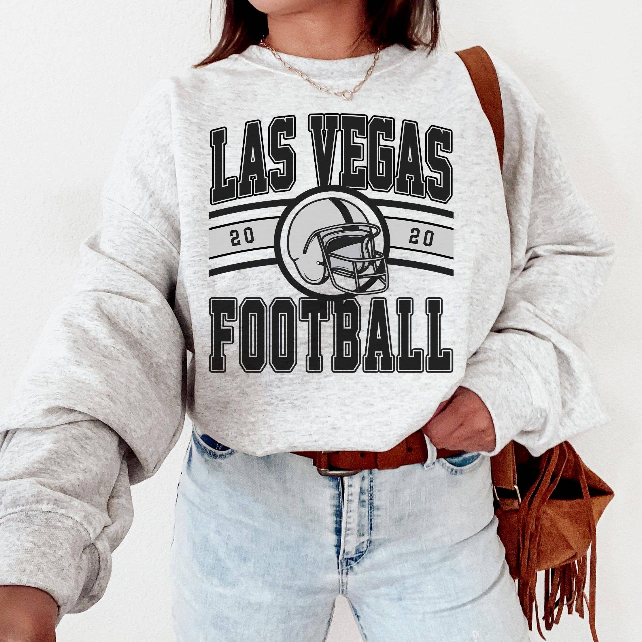 Retro Las Vegas Football , Vintage Raider Fan  Sweatshirt