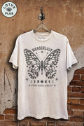 Wanderlust Butterfly Graphic Top