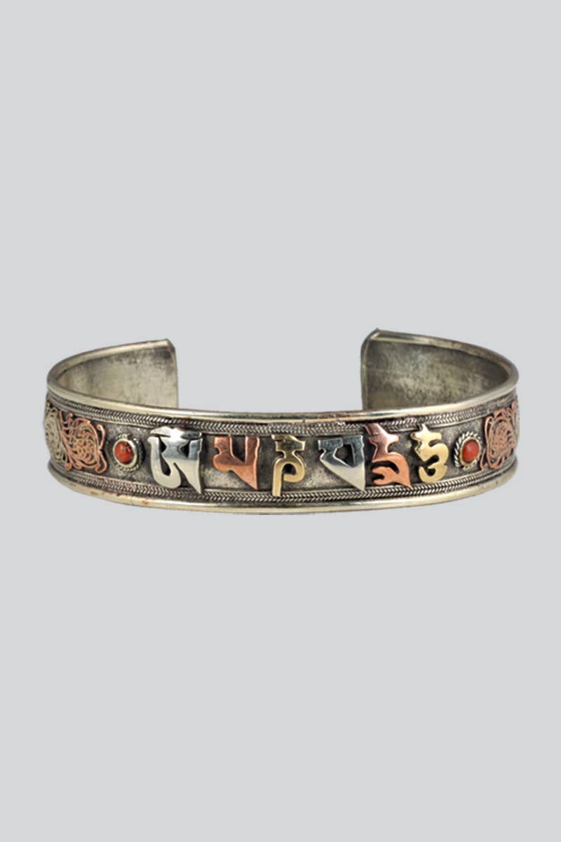 White Metal Bracelet (MBR-15)
