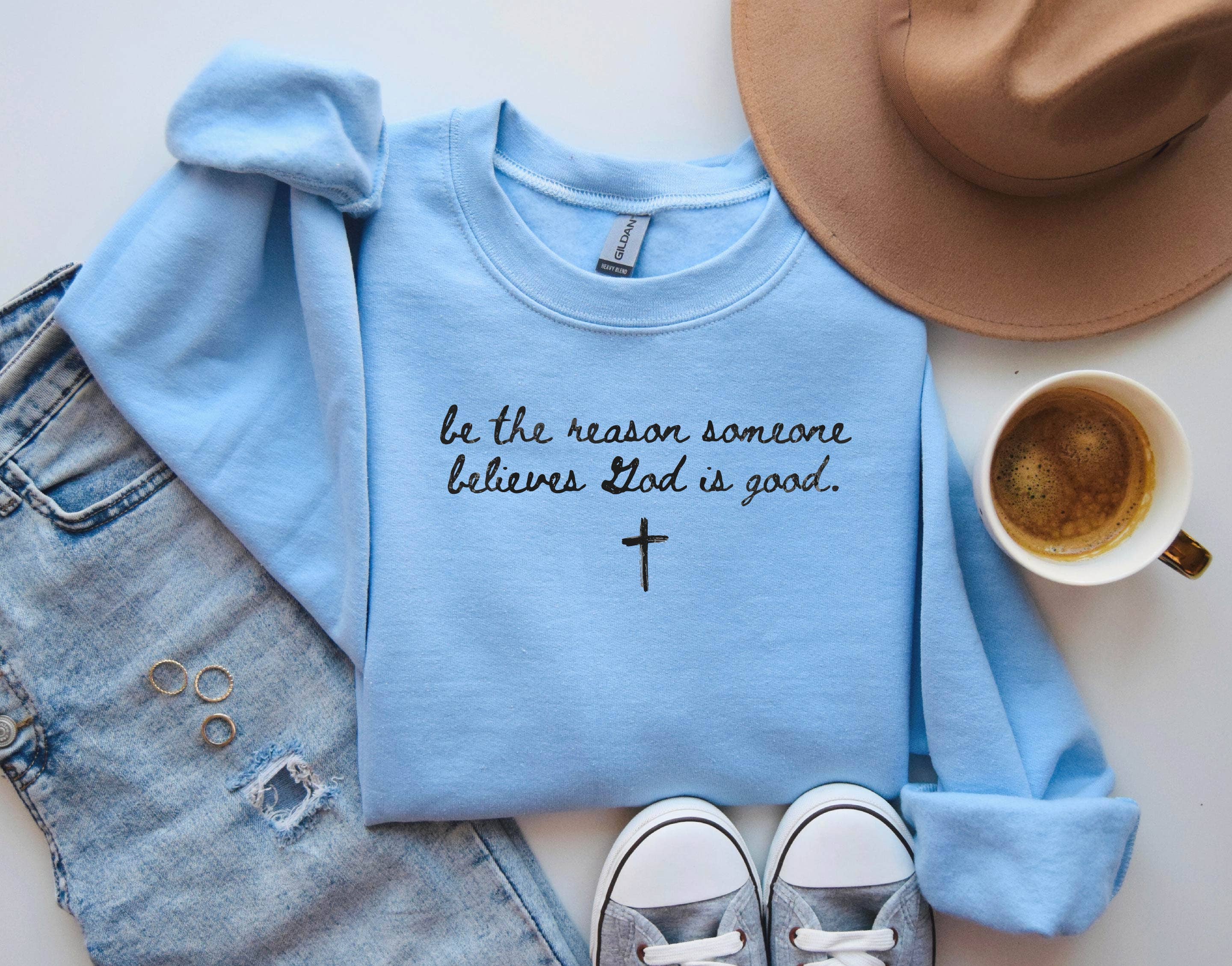 God Is Good Sweatshirt, Be the Good Sweatshirt, Faith Based