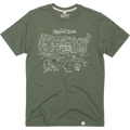 Nps Map Unisex Short Sleeve Tee