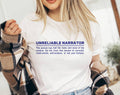 Unreliable Narrator - Funny Office Friend T-Shirt