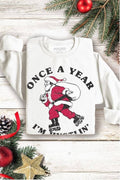 One A Year Santa Christmas - Sweatshirt