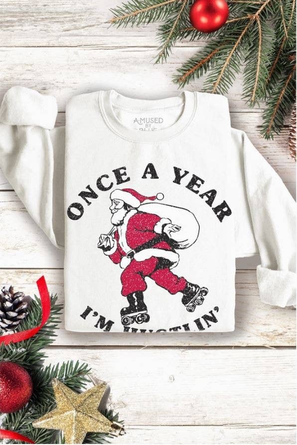 One A Year Santa Christmas - Sweatshirt
