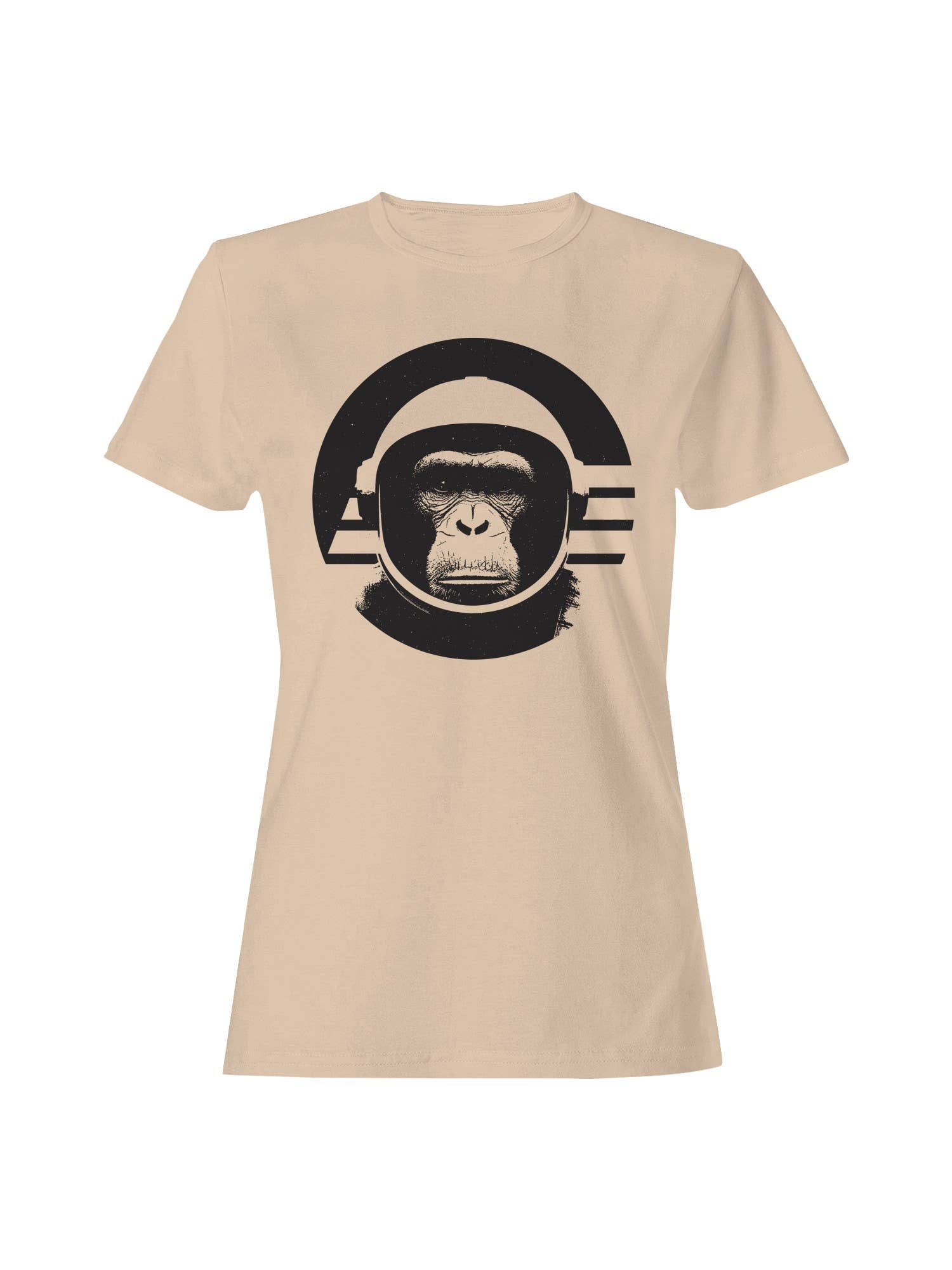 Gorilla in Space Helmet Logo Women's T-Shirt