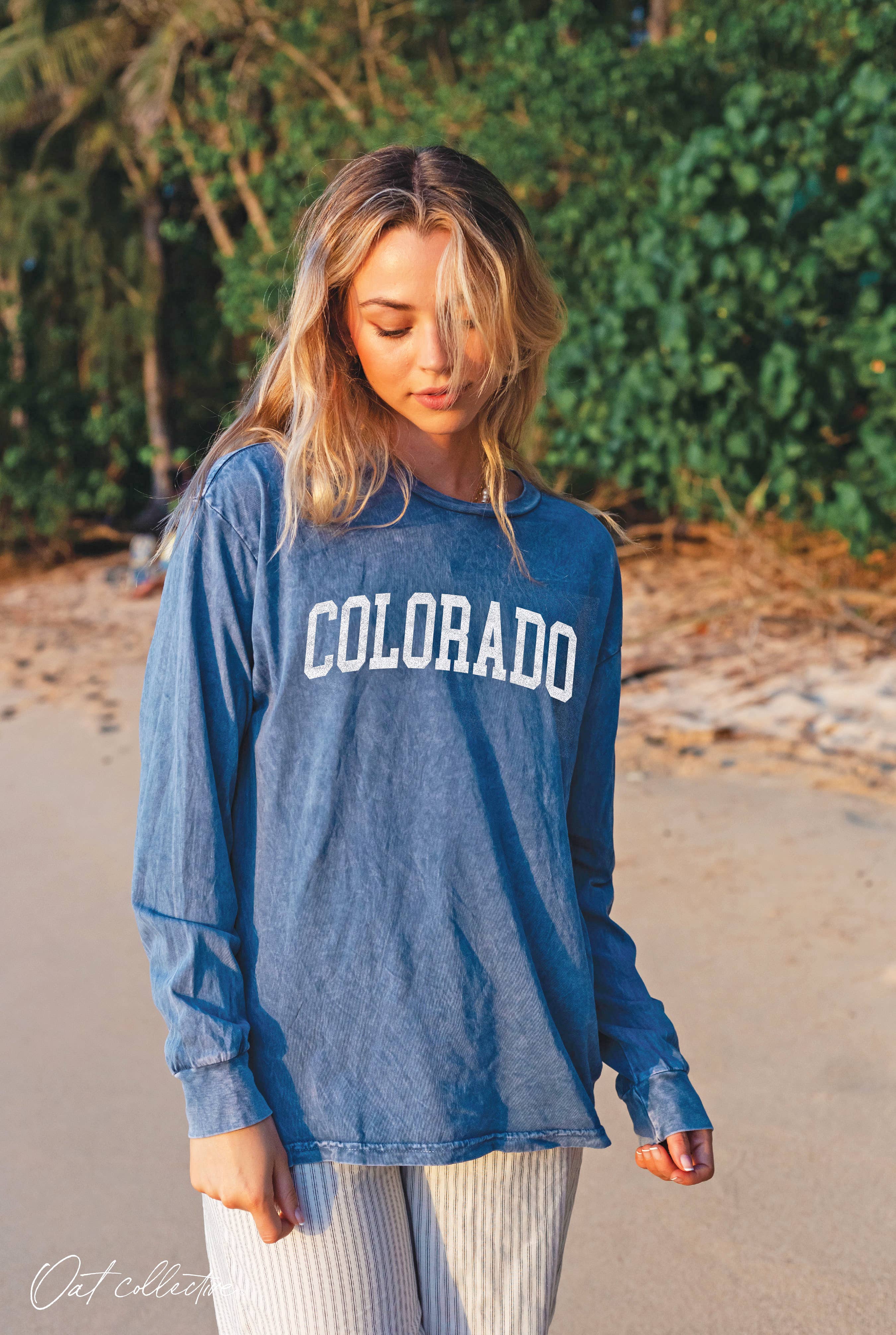 Colorado Mineral Washed Long Sleeve Graphic