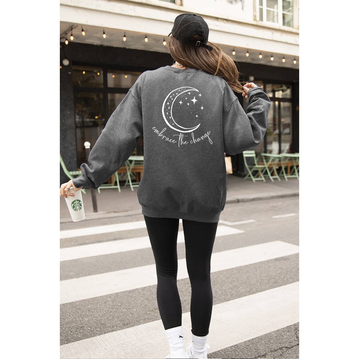Embrace the Change Vintage Graphic  Sweatshirts