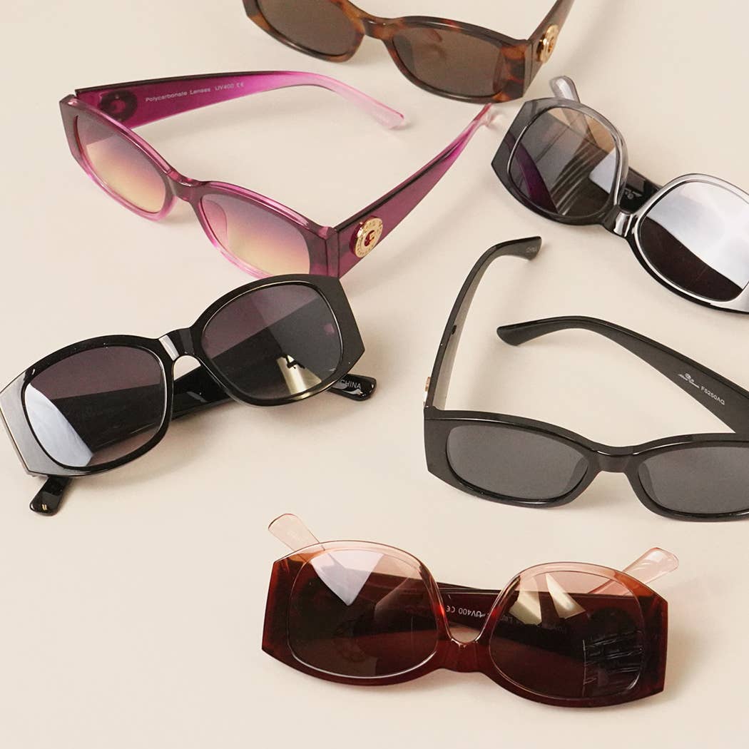 Elegant Chunky Oversized Sunglasses
