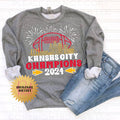 Kansas City Champions 2024 Fireworks and Skyline Sweatshirt