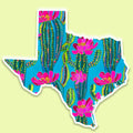 Cactus Texas Sticker, Tx Sticker Decal, Texas Sticker, 3D Tx