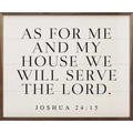 As For Me and My House Joshua 24 15 White