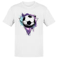 Cosmic Soccer Ball  Men's T-Shirt