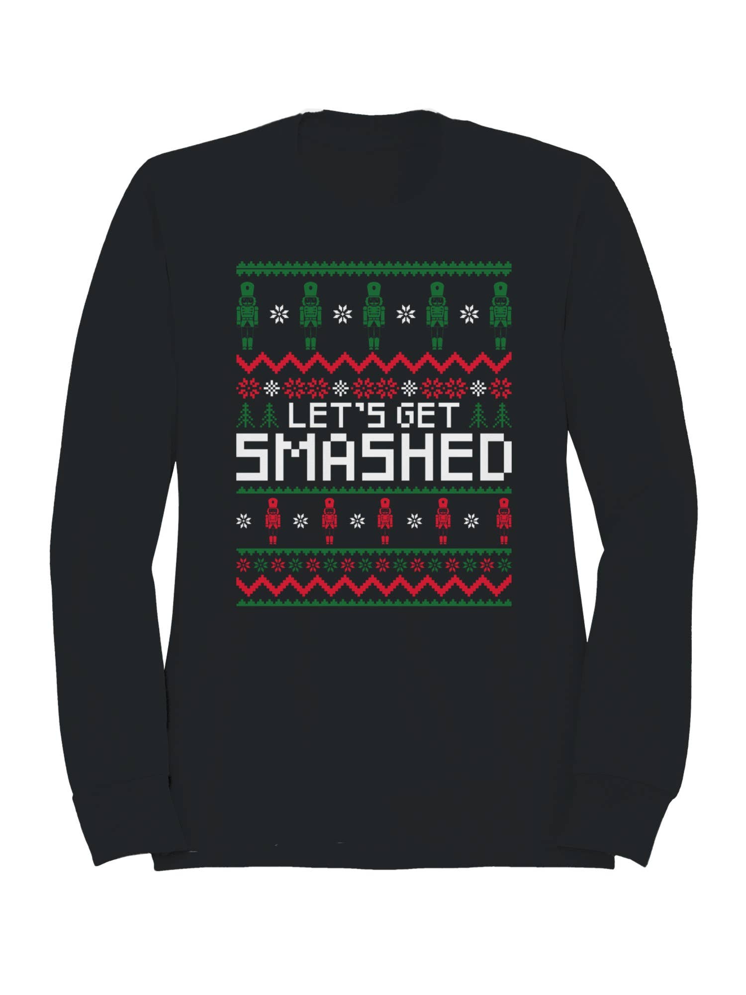 Festive Nutshell "Let's Get Smashed Women's Sweatshirt