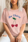 Ma Cherie Cherry Mineral  Graphic Tshirts