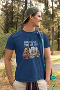 Bigfoot Stole My Beer T-Shirt (Navy Blue)