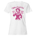 Cowgirl Coffee Club  Women's T-Shirt White