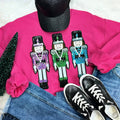 Sequin Nutcrackers Bundle Heliconia Crewneck Sweatshirt